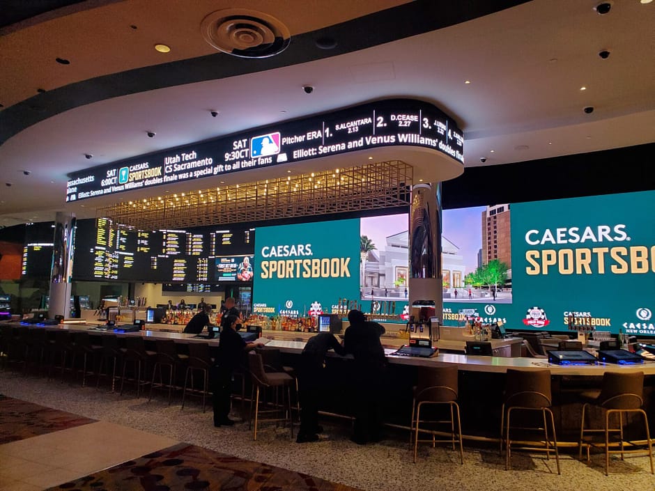 Caesars Casino LED Display and Integration